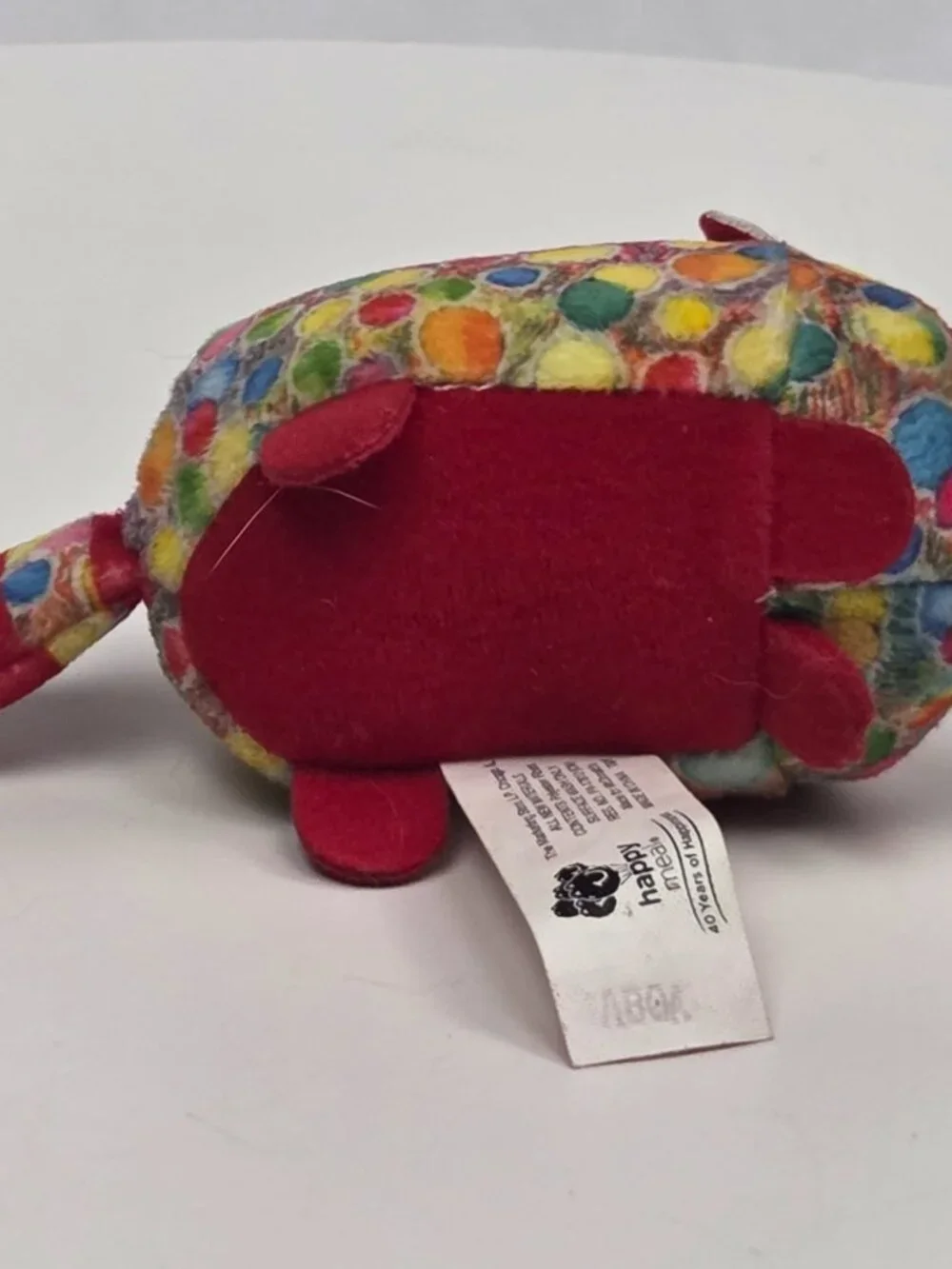 mcdonalds Teeny TY beanie boos rugger the raccoon plush red doll Happy meal Toy